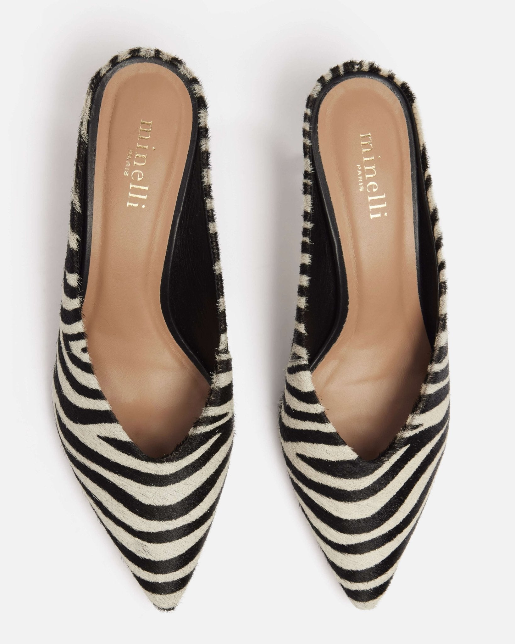 MULES KENDRA/PONY ZEBRE - minelli.fr