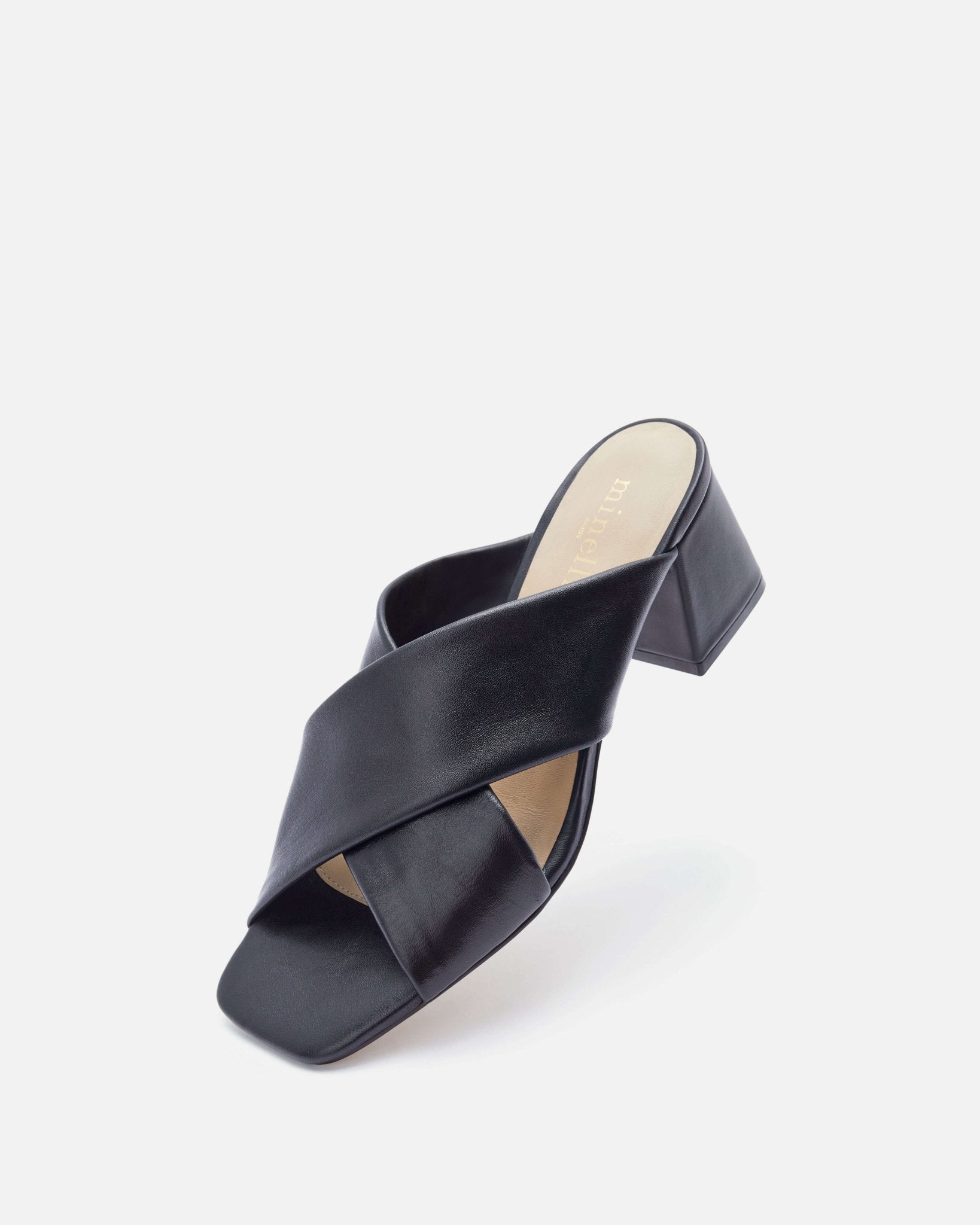 MULES MINAO NOIR - minelli.fr