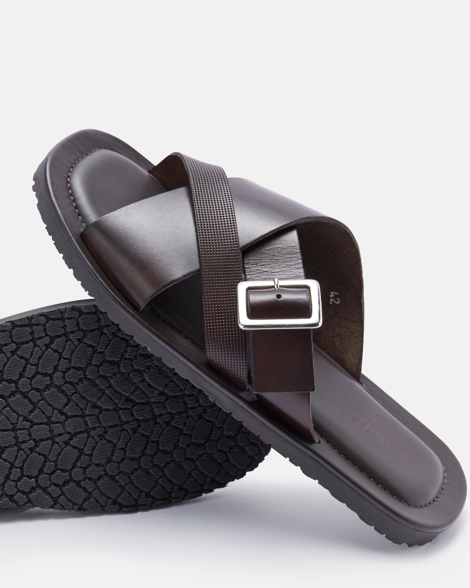 MULES NANDO MARRON - minelli.fr