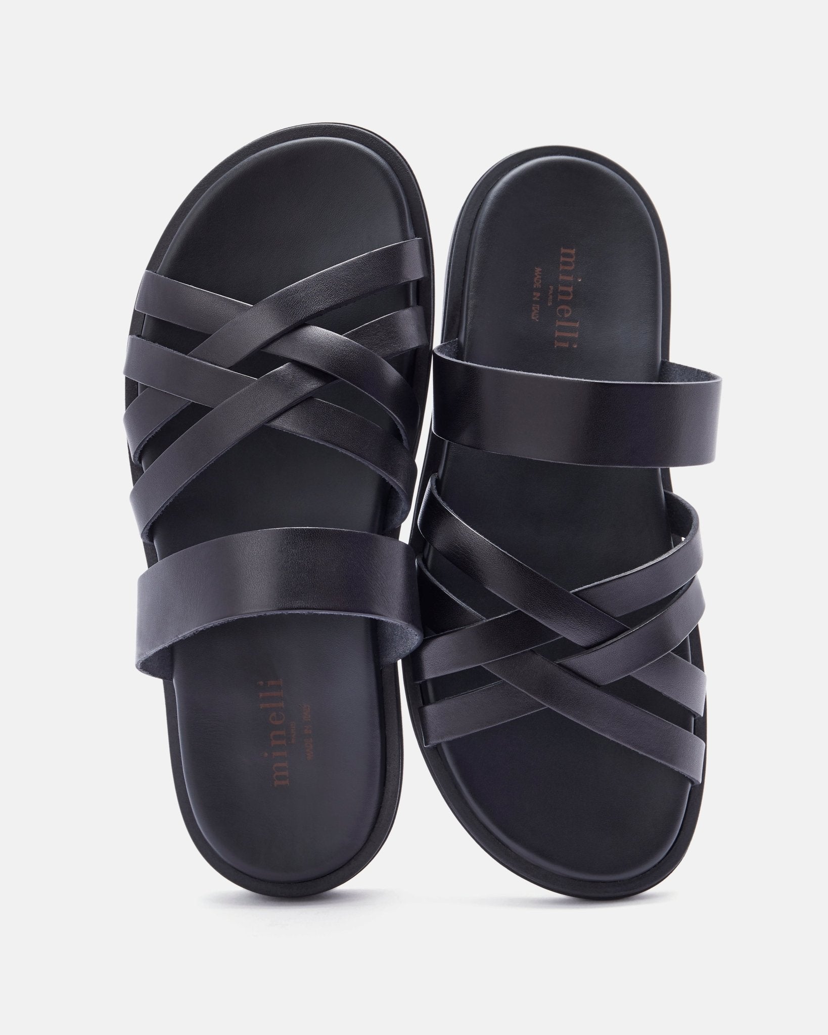 MULES NICOLAU NOIR - minelli.fr