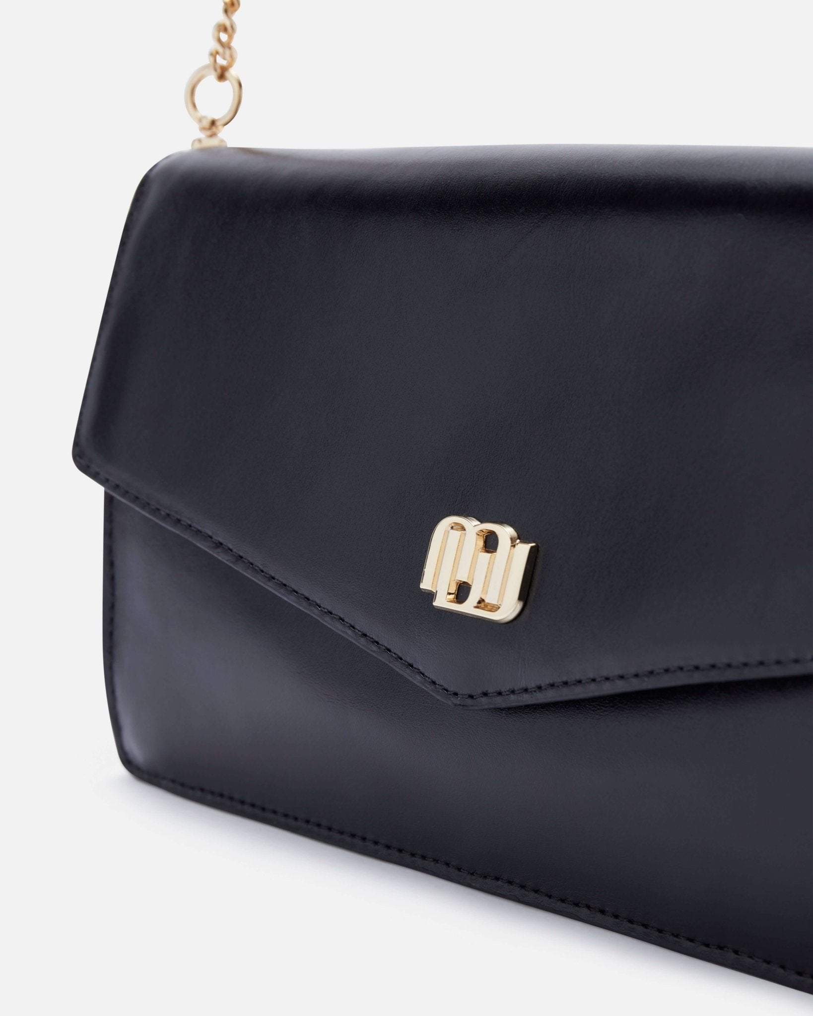 PETIT SAC CUIR KATY NOIR - minelli.fr