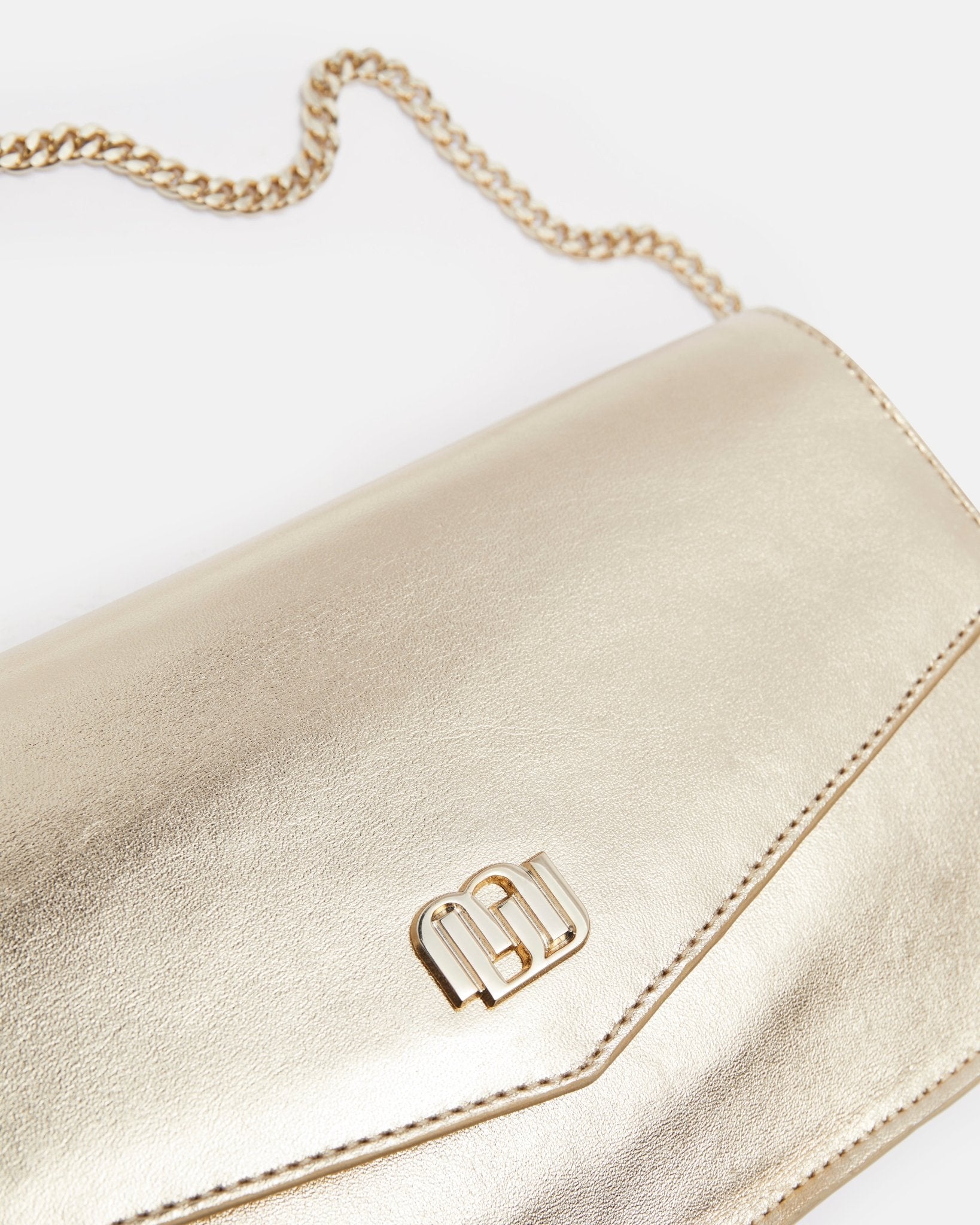 PETIT SAC KATY/MET PLATINE - minelli.fr