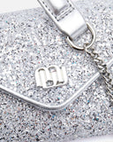 POCHETTE KLOW/STRASS ARGENT - minelli.fr