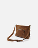 SAC À FRANGES GLORIA/VEL COGNAC - minelli.fr