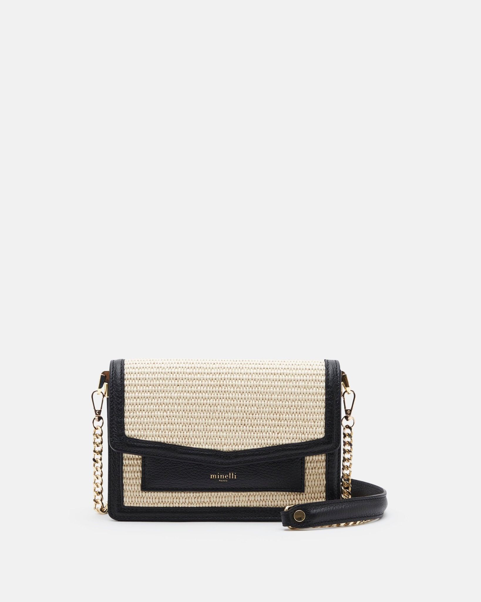 SAC AKIA NATUREL NOIR - minelli.fr