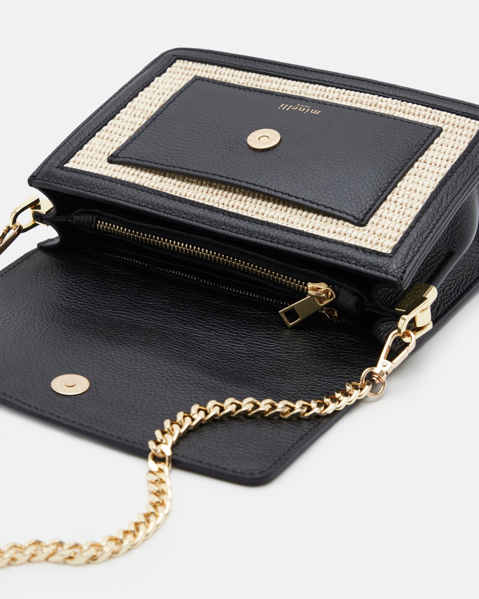 SAC AKIA NATUREL NOIR - minelli.fr