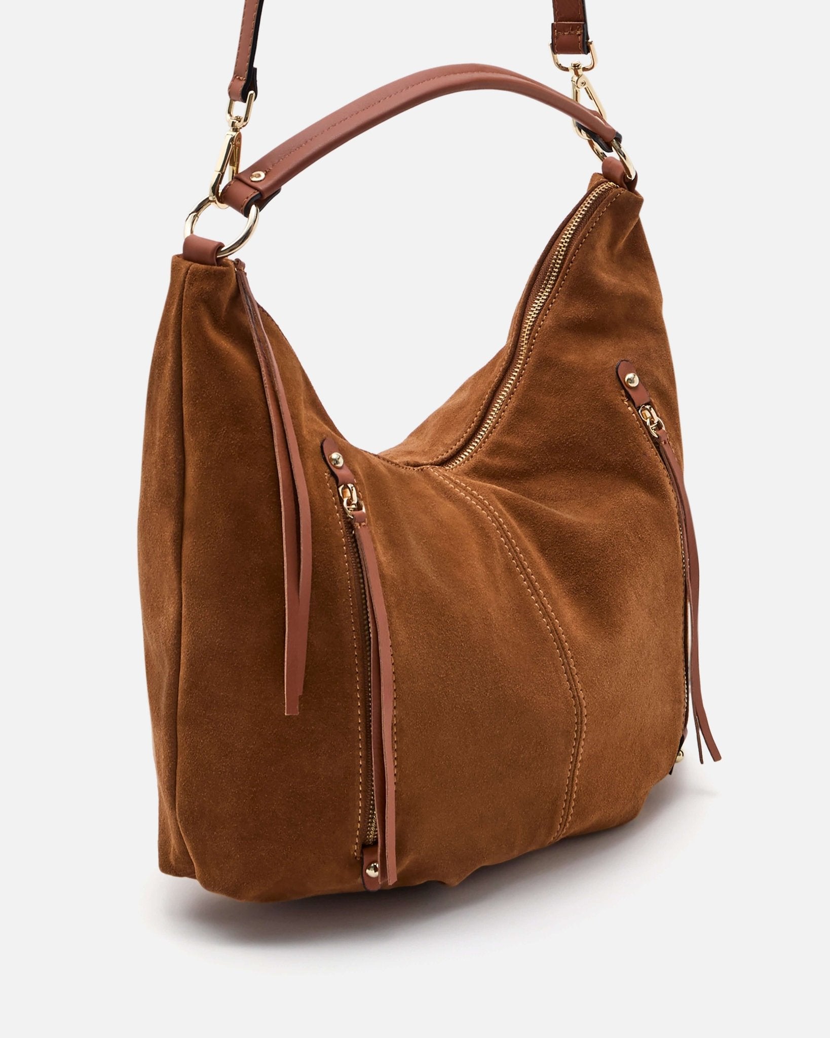 SAC AMANDA/VEL COGNAC - minelli.fr