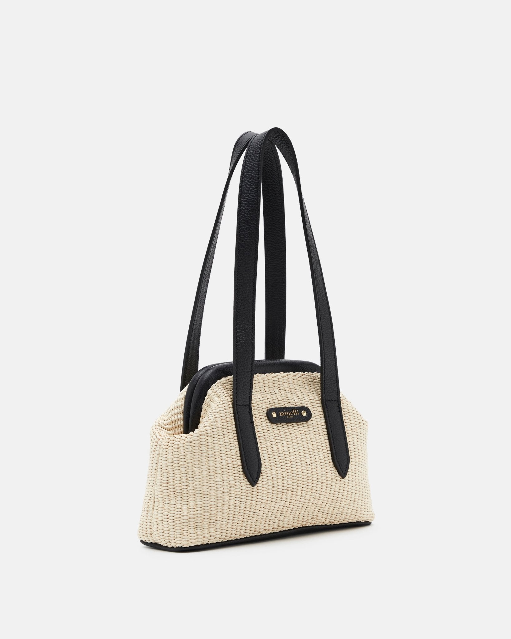 SAC ANICE NATUREL NOIR - minelli.fr