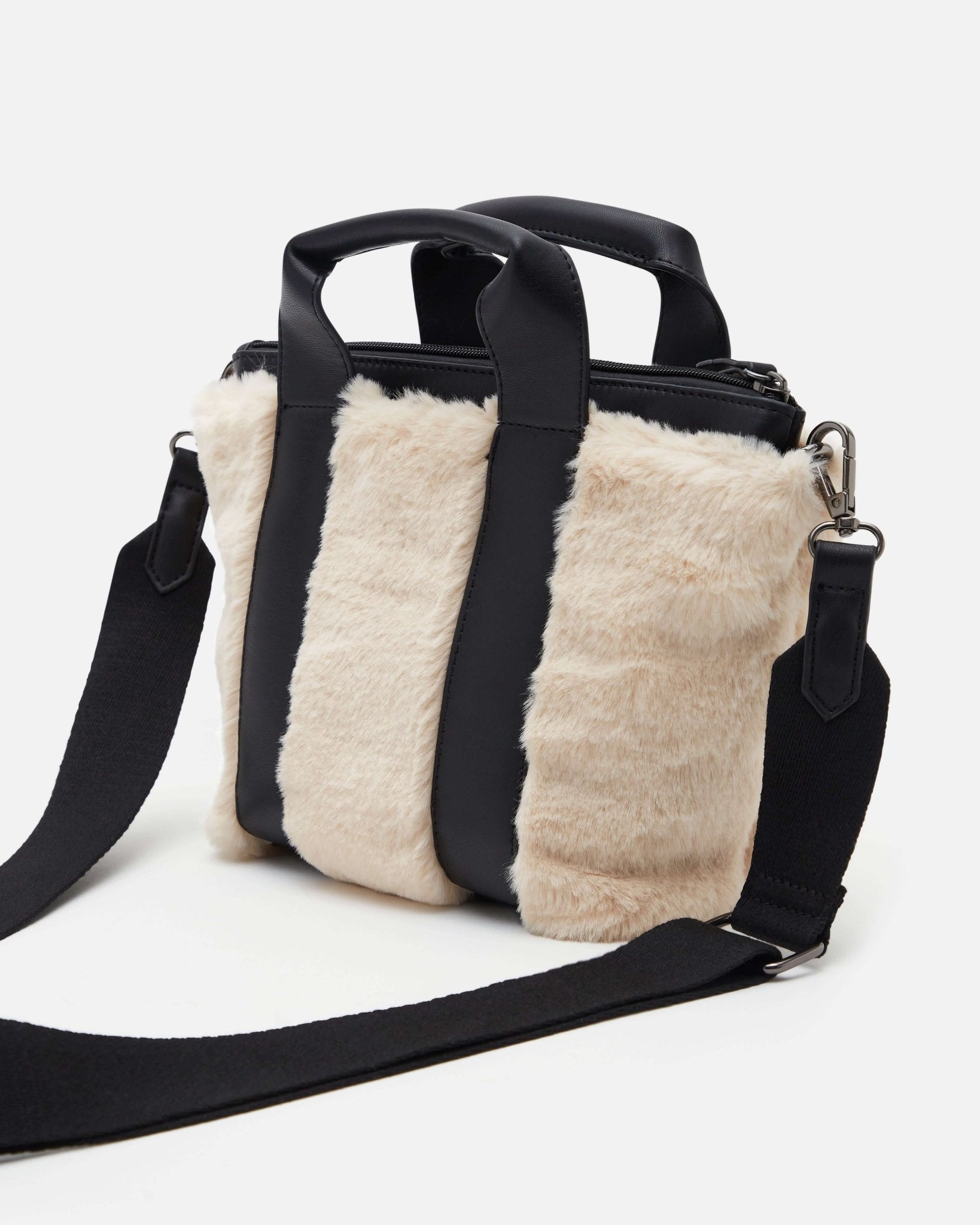 SAC BAYA/FUR ÉCRU - minelli.fr
