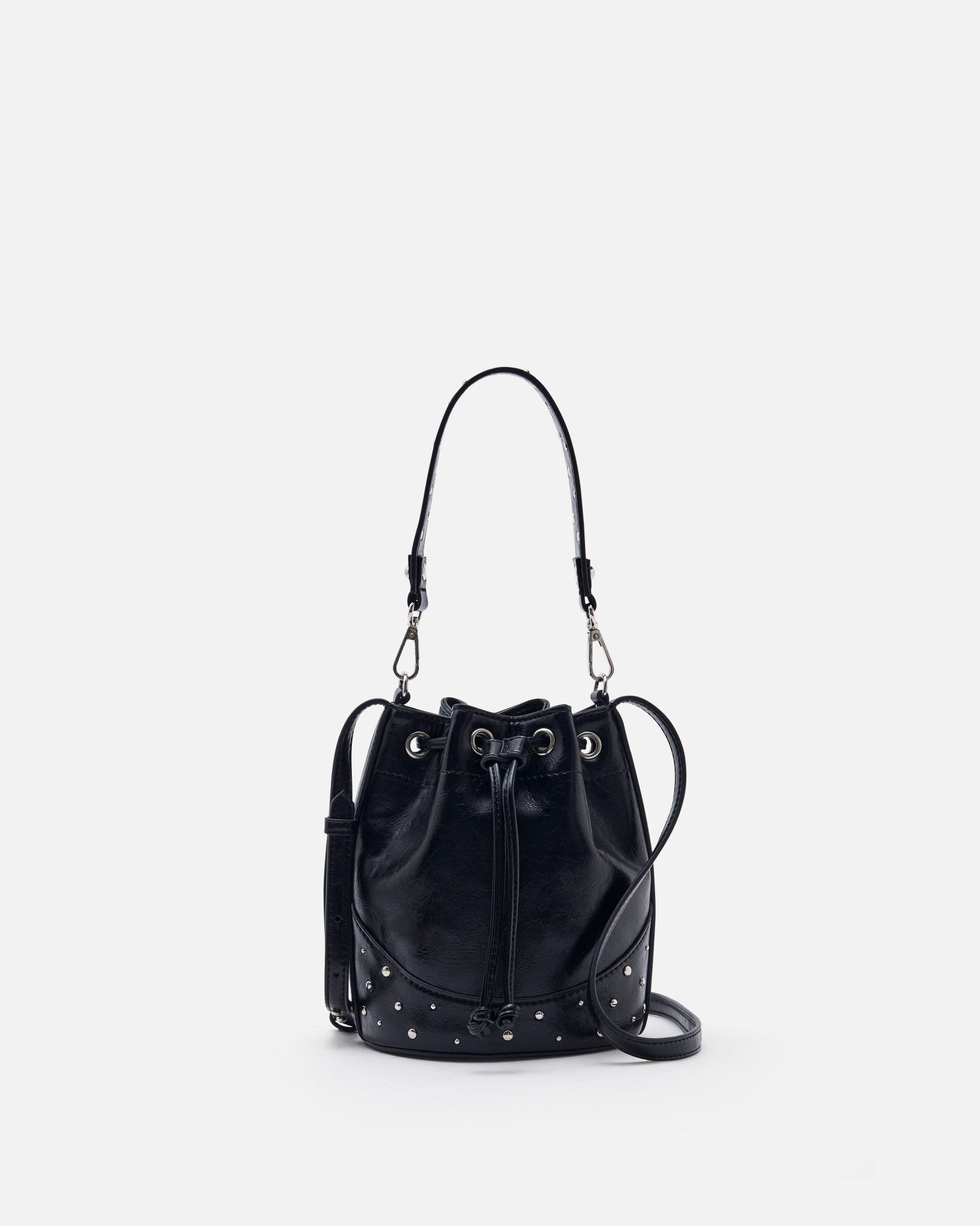 SAC BILY/STUD NOIR - minelli.fr