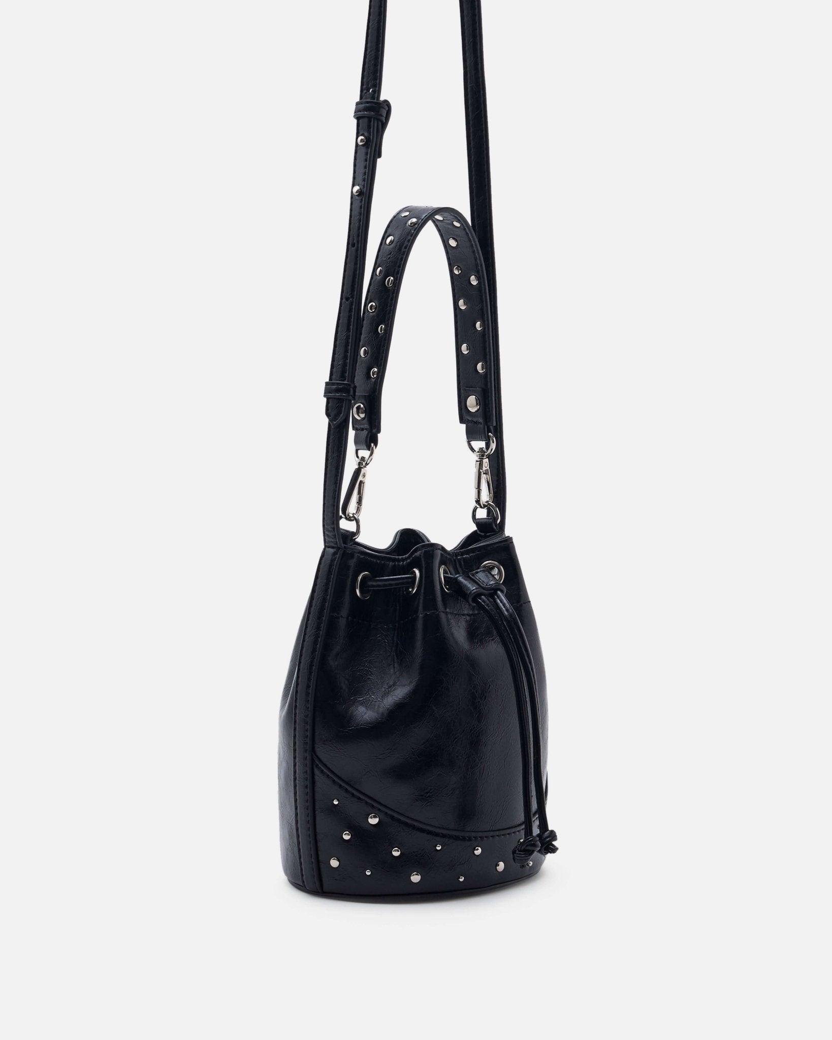 SAC BILY/STUD NOIR - minelli.fr