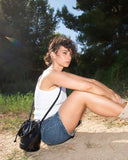 SAC BILY/STUD NOIR - minelli.fr