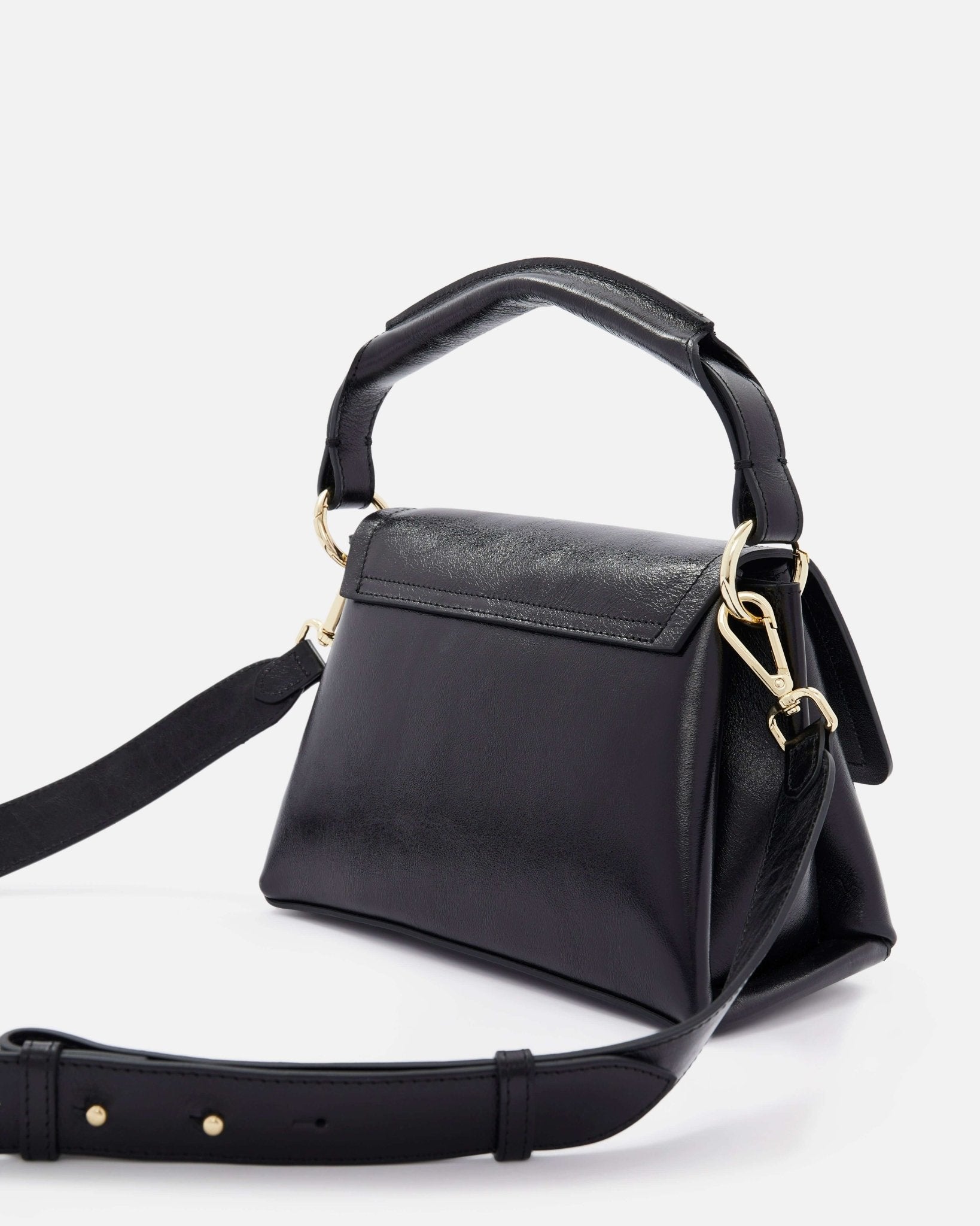 SAC CUIR GABRIEL NOIR - minelli.fr
