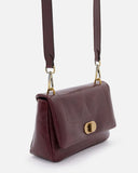 SAC CUIR GALI GRENAT - minelli.fr