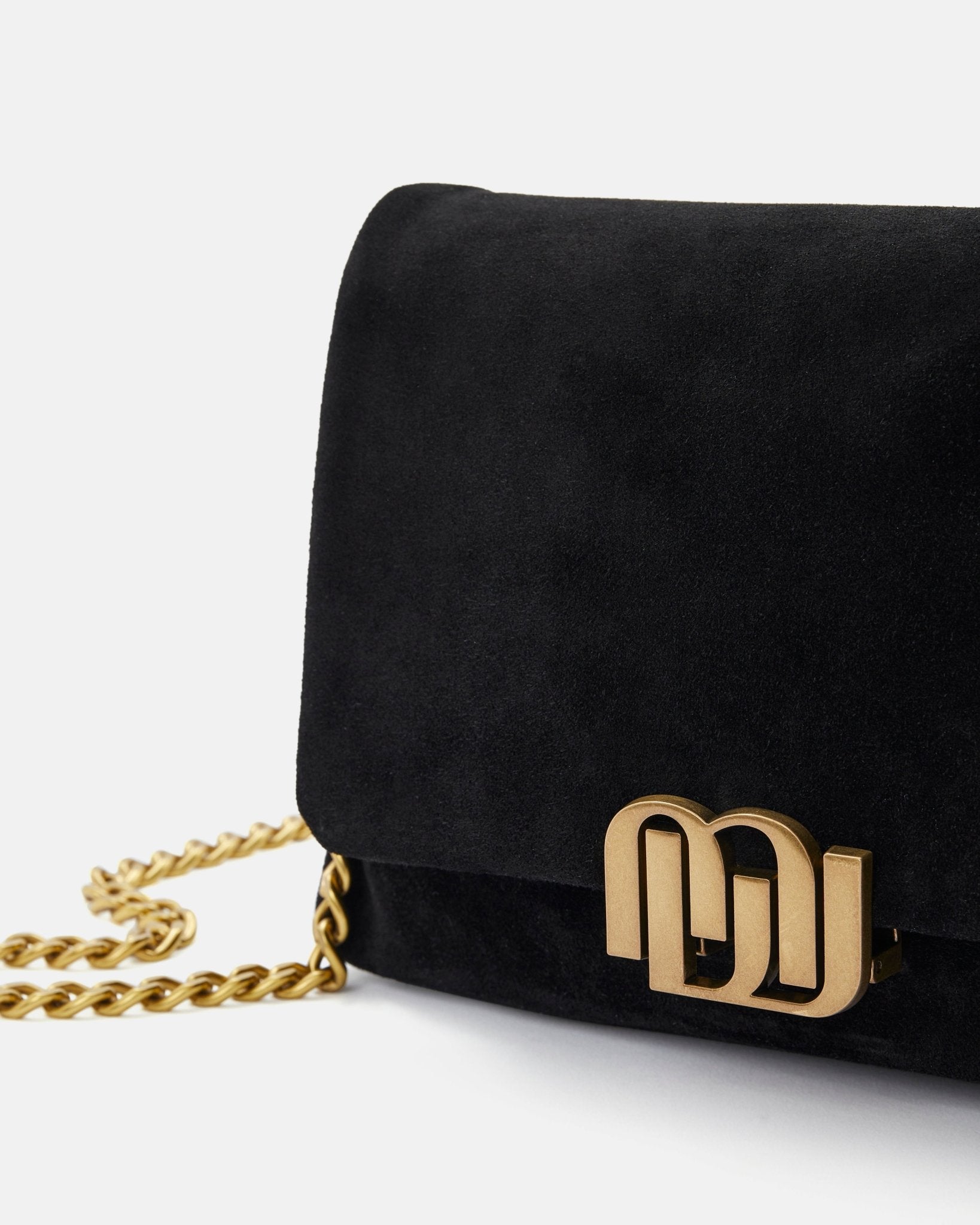 SAC CUIR VELOURS GEORGIA/VEL NOIR - minelli.fr