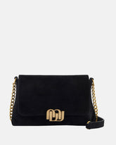 SAC CUIR VELOURS GEORGIA/VEL NOIR - minelli.fr