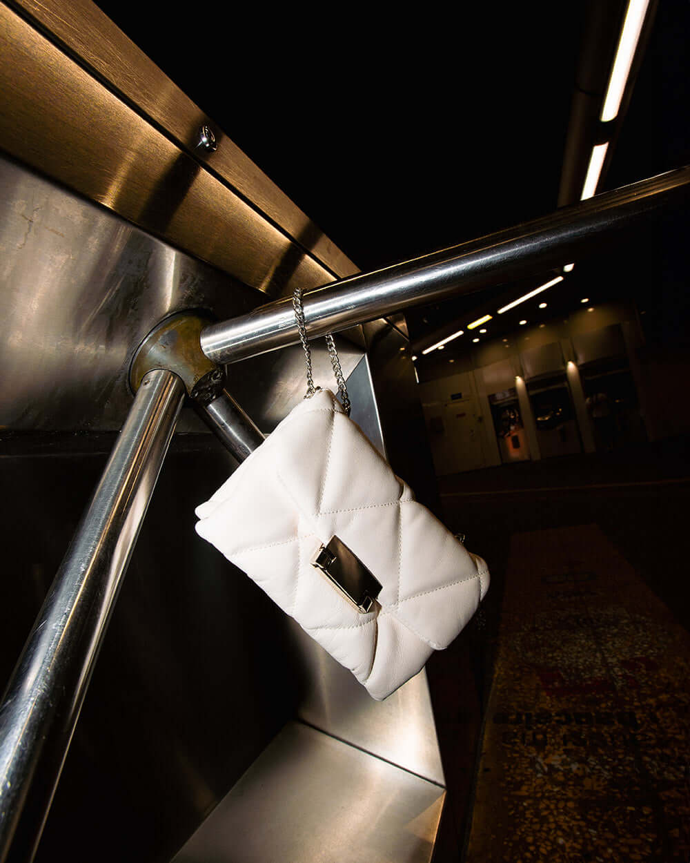 SAC FERNANDINA/MET ARGENT - minelli.fr