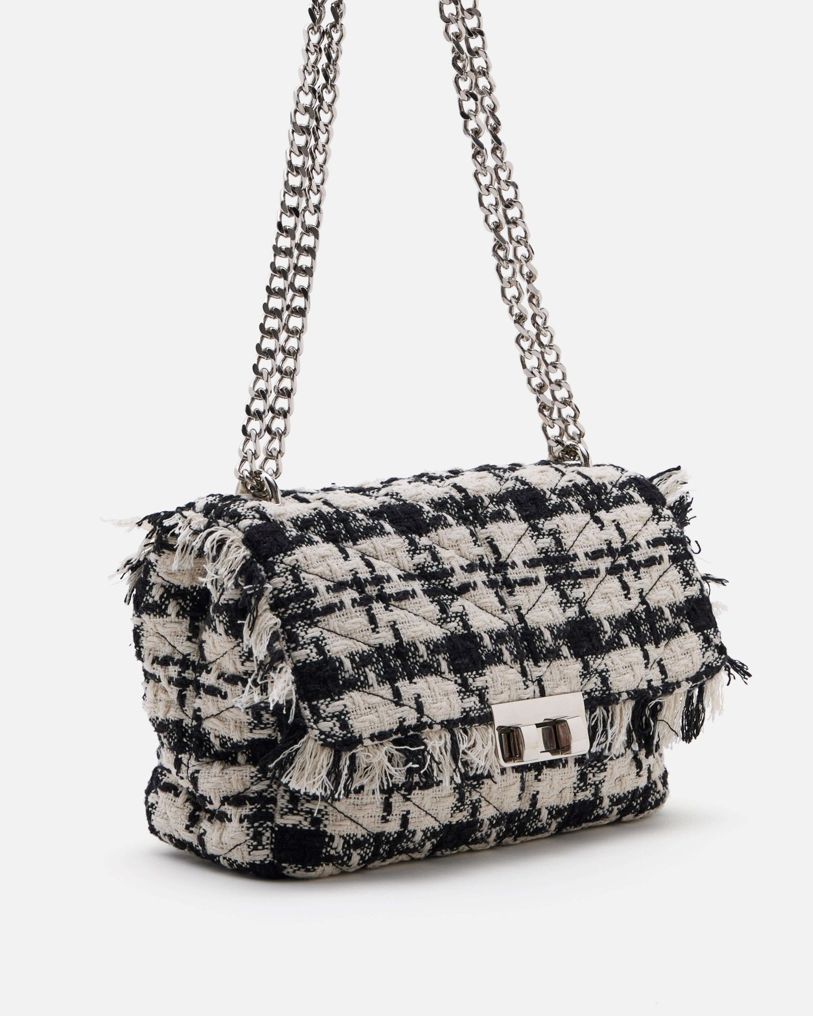 SAC JETHYF/TIS BLANC NOIR - minelli.fr