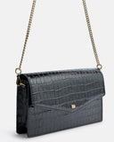 SAC KATY/CROC NOIR - minelli.fr