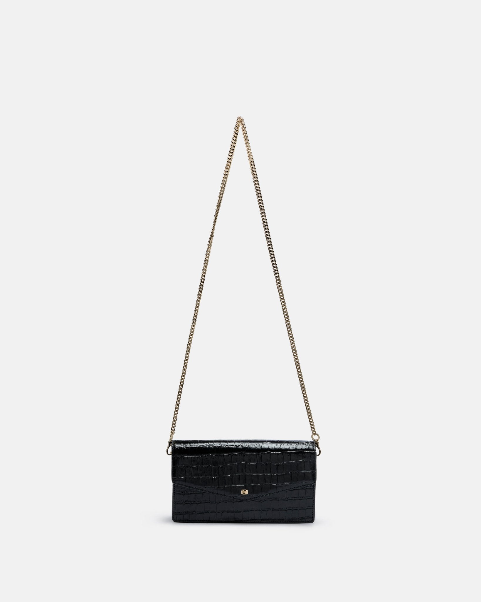SAC KATY/CROC NOIR - minelli.fr