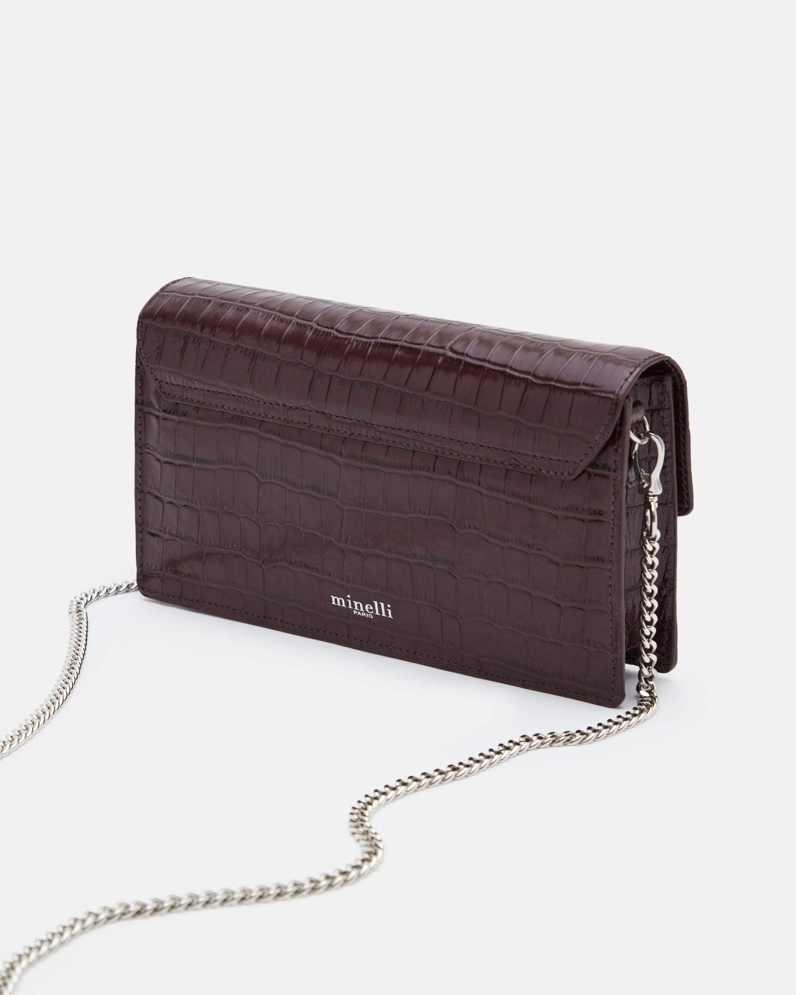 SAC KATY/CROC POURPRE - minelli.fr