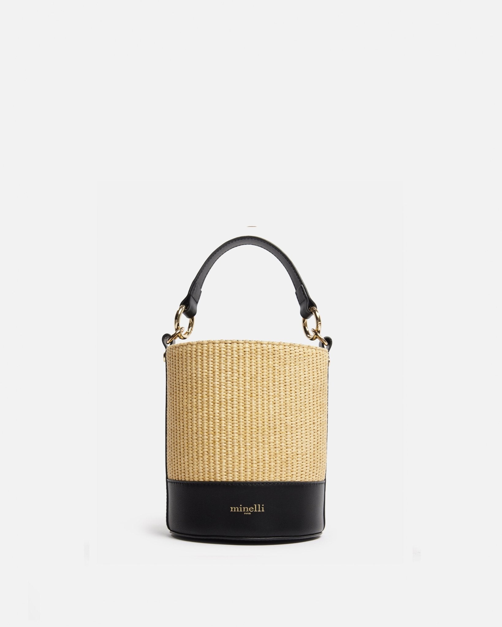 SAC MARTA/BI NATUREL NOIR - minelli.fr