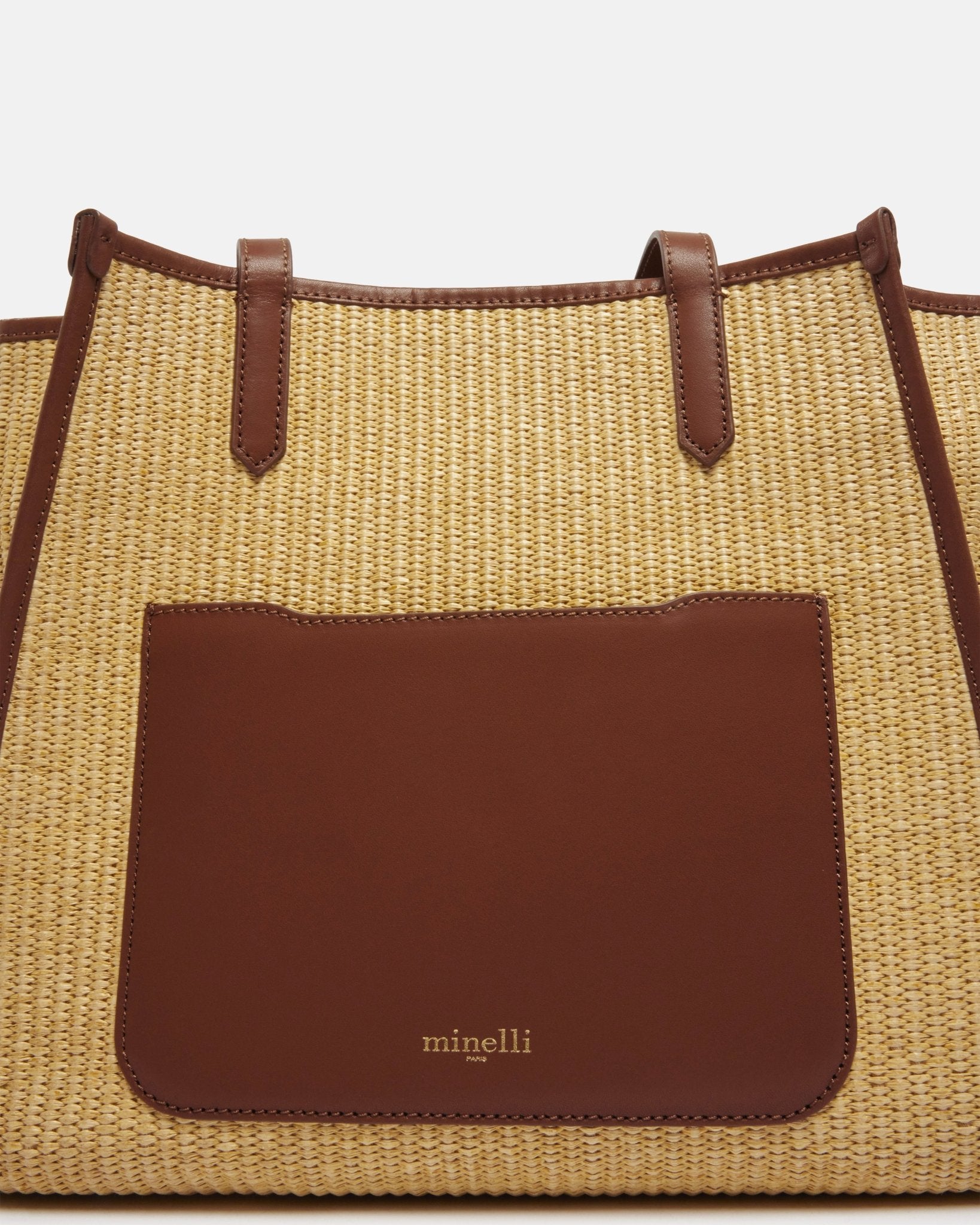 SAC MELINA/BI NATUREL MARRON - minelli.fr