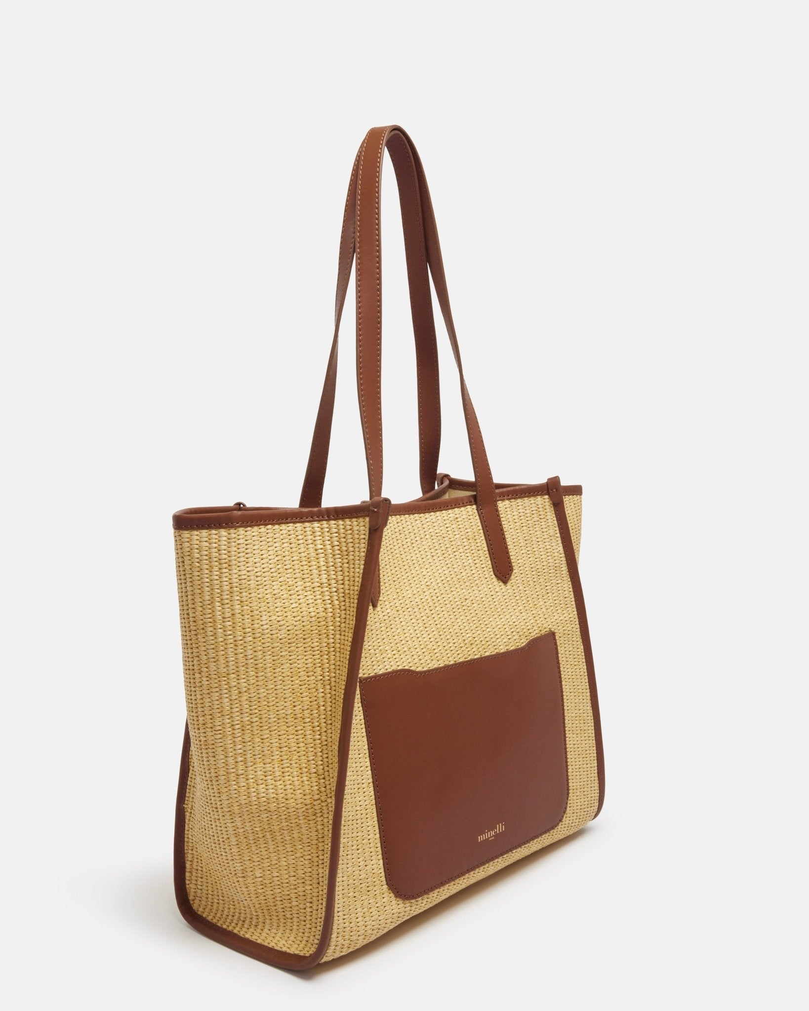 SAC MELINA/BI NATUREL MARRON - minelli.fr