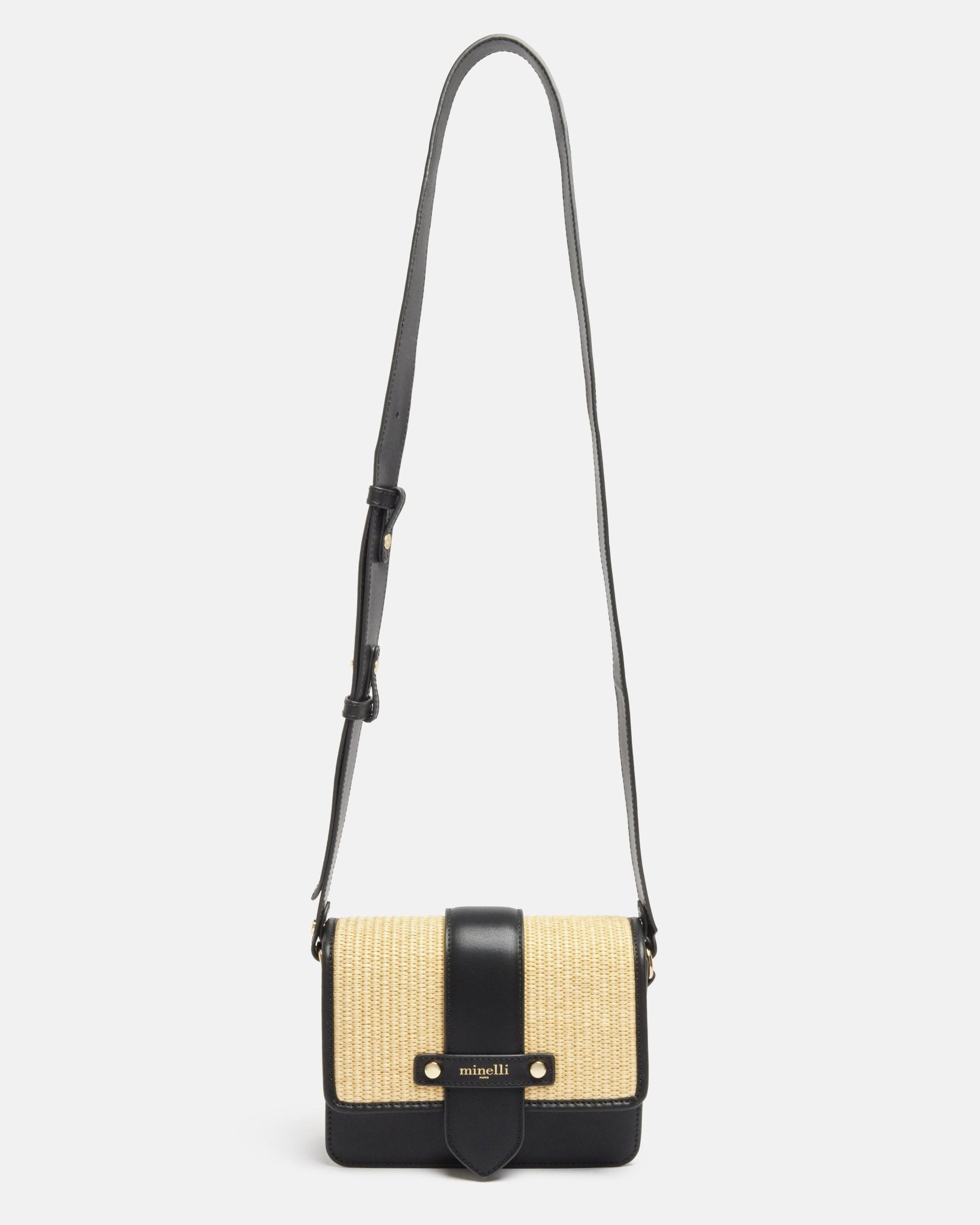 SAC MIRTY/BI NATUREL NOIR - minelli.fr