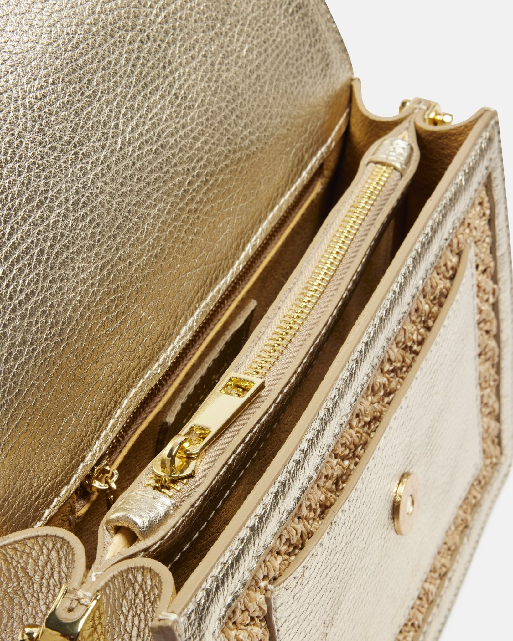 SAC MOYEN VOLUME AKIA PLATINE - minelli.fr
