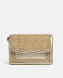 SAC MOYEN VOLUME AKIA PLATINE - minelli.fr
