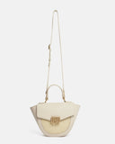 SAC MOYEN VOLUME AVOIA/BI NATUREL ECRU - minelli.fr