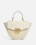 SAC MOYEN VOLUME AVOIA/BI NATUREL ECRU - minelli.fr