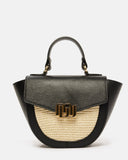 SAC MOYEN VOLUME AVOIA/BI NATUREL NOIR - minelli.fr
