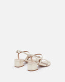 SANDALES CUSTODIA/MET PLATINE - minelli.fr