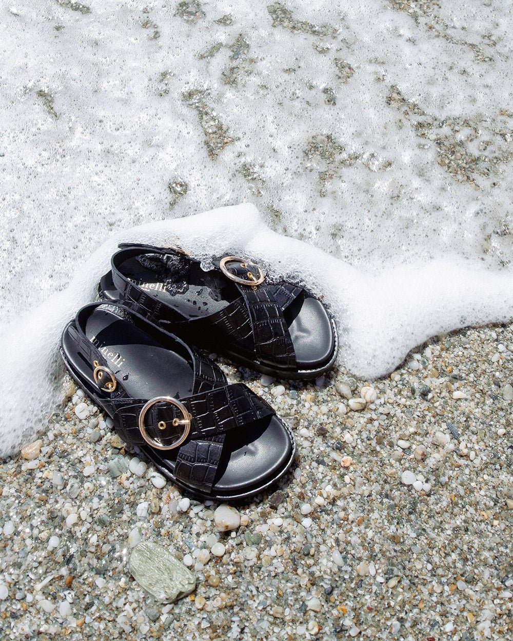 SANDALES INSILA NOIR - minelli.fr