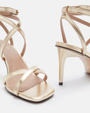 SANDALES KALYOU/MET PLATINE - minelli.fr