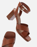 SANDALES KANWAL CARAMEL - minelli.fr