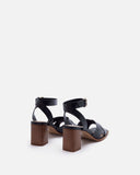 SANDALES KANWAL NOIR - minelli.fr