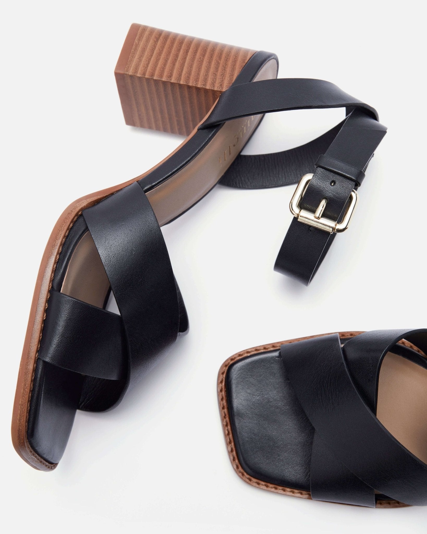 SANDALES KANWAL NOIR - minelli.fr