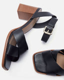 SANDALES KANWAL NOIR - minelli.fr