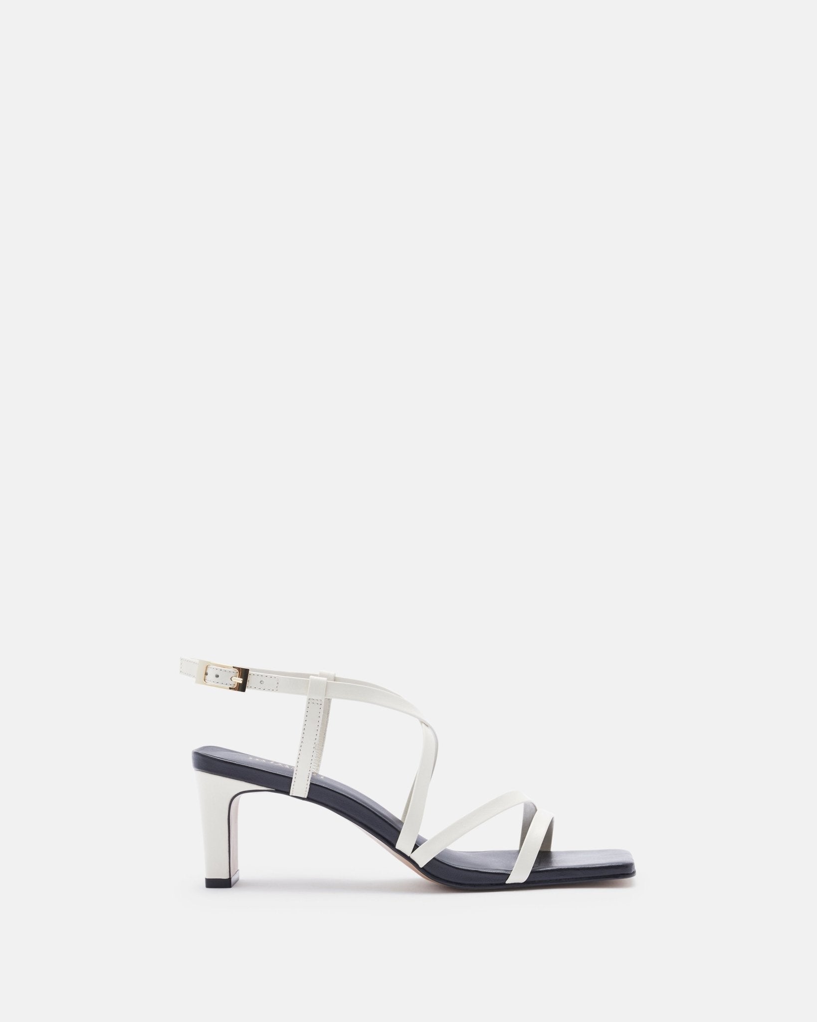 SANDALES KEIKO CRÈME NOIR - minelli.fr