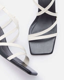 SANDALES KEIKO CRÈME NOIR - minelli.fr