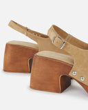 SANDALES KENIA/VEL TAUPE - minelli.fr