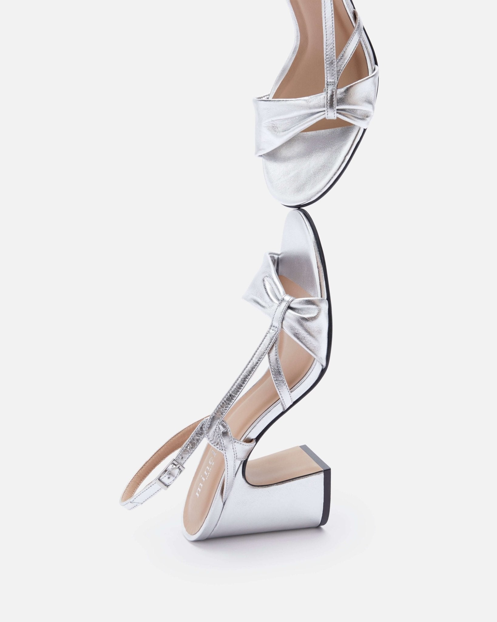 SANDALES KETI/MET ARGENT - minelli.fr