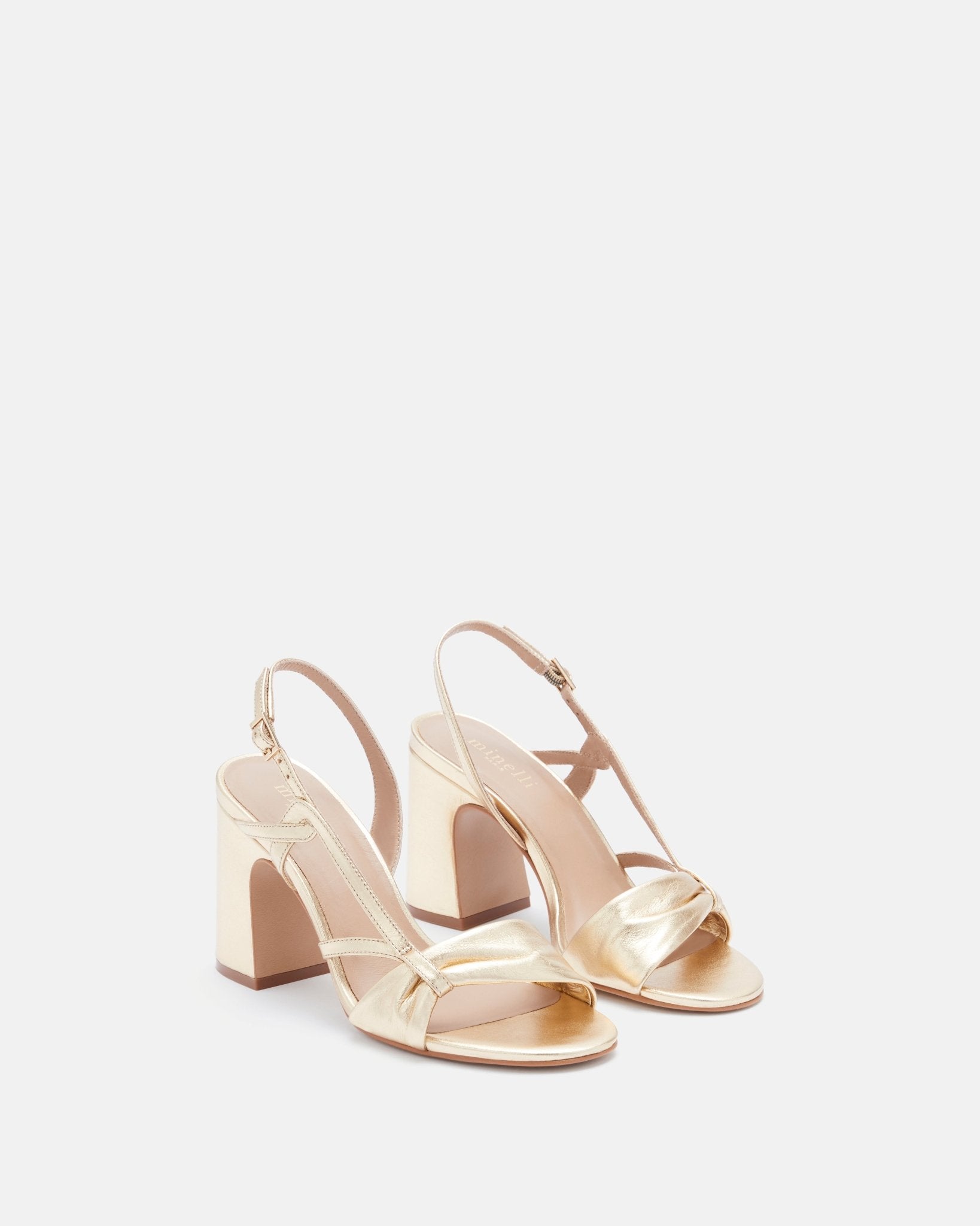 SANDALES KETI/MET PLATINE - minelli.fr