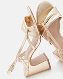 SANDALES KETI/MET PLATINE - minelli.fr