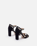 SANDALES LAMIA/VEL NOIR - minelli.fr