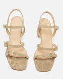 SANDALES LUTECIA/GLIT PLATINE - minelli.fr