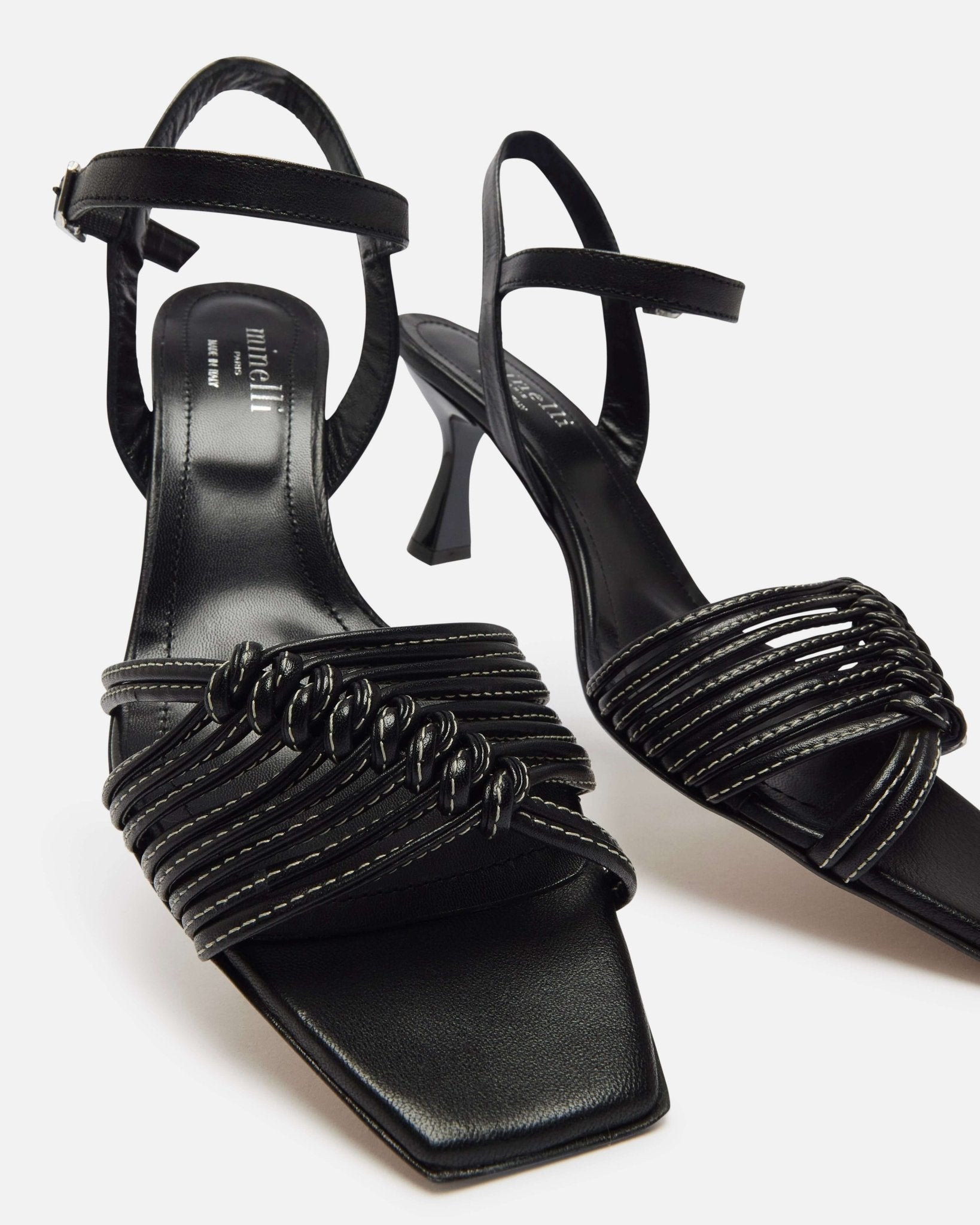 SANDALES NATACHA NOIR - minelli.fr